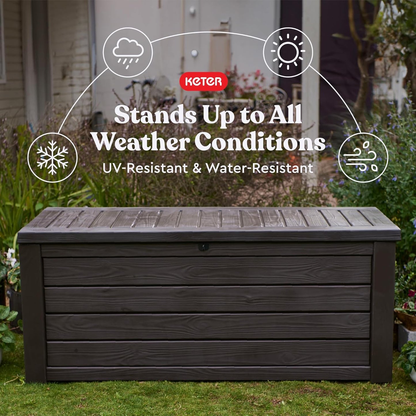 150 Gallon Deck Box Organizer